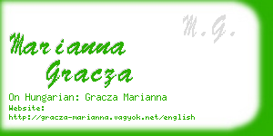 marianna gracza business card